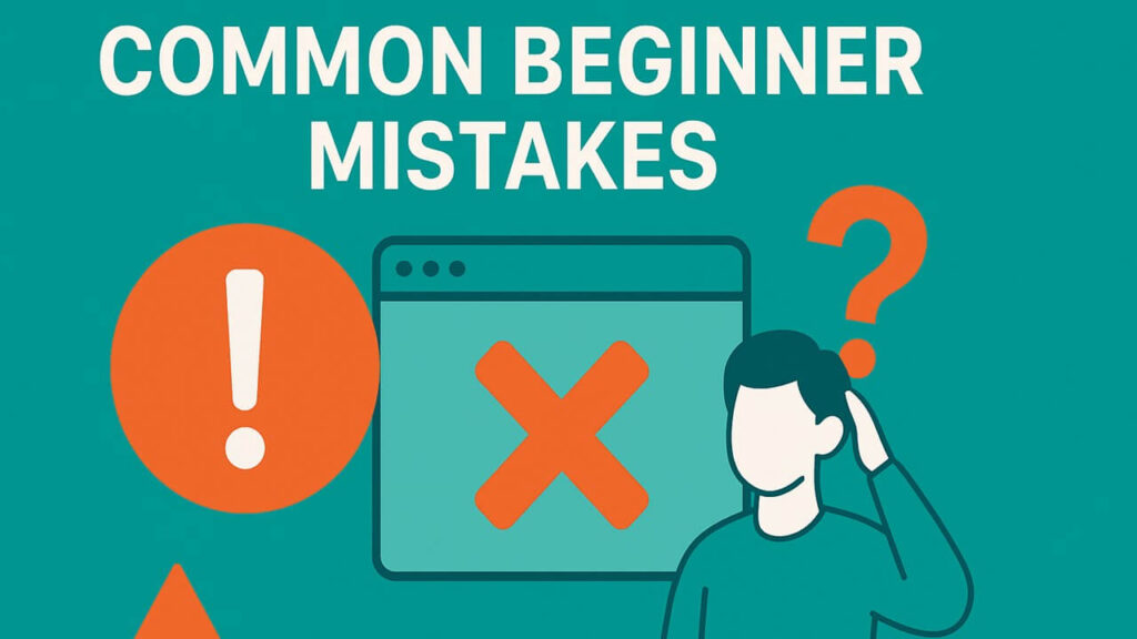 common beginner mistakes