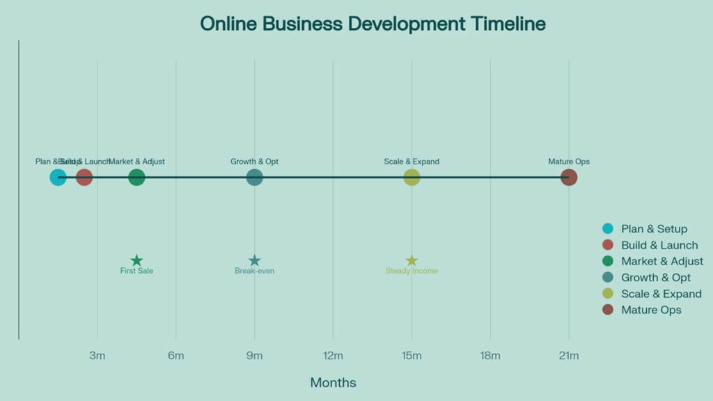 online business startup cost