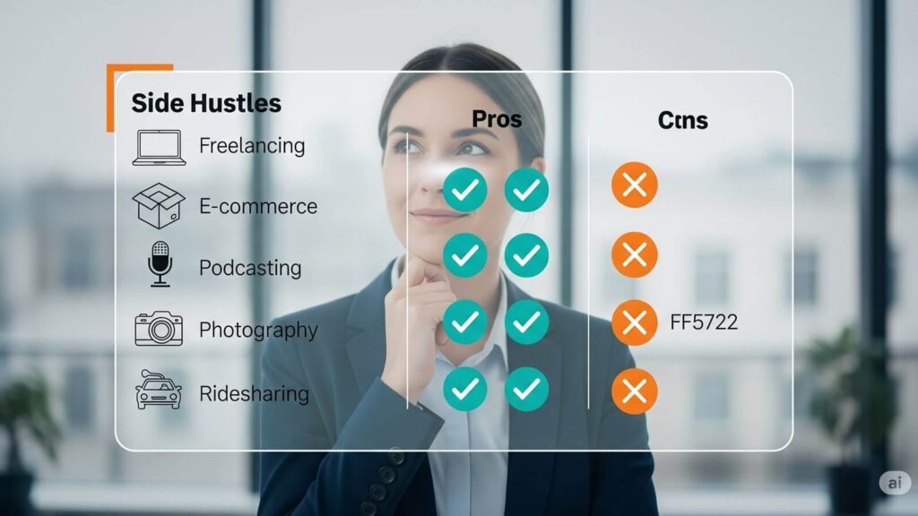 types of side hustles